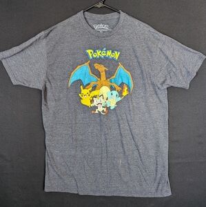 Pokémon T-Shirt Size XL Grey